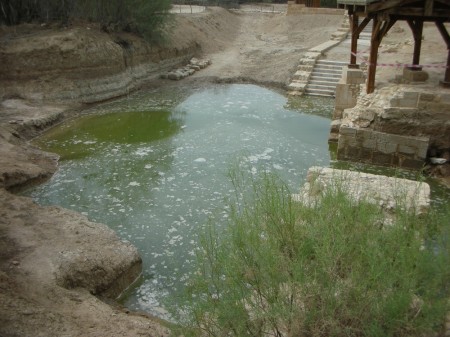 It may be a holy site, but I was really hoping for, you know, an actual river instead of a green pool