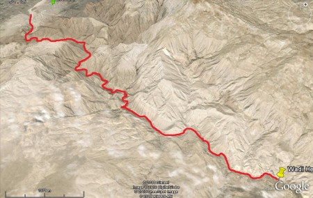 Google Earth to the rescue! 18 KM of fun