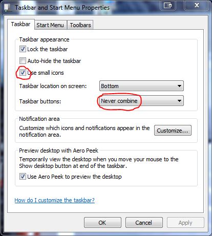 Right click your taskbar, select properties. Change these settings. Fixed!