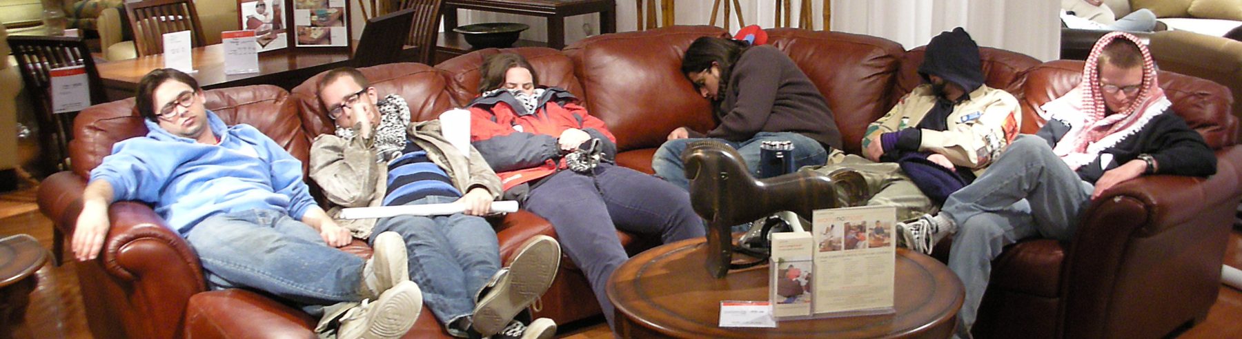 Sleepy aftermath of Stop the Surge 2007