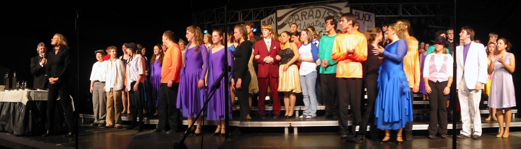 Show Choir Regionals awards 2003