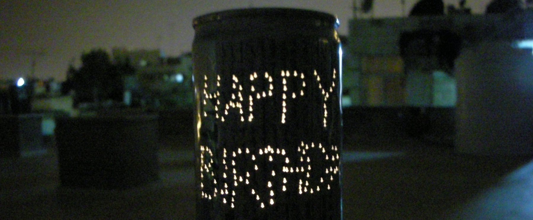 Birthday - can art