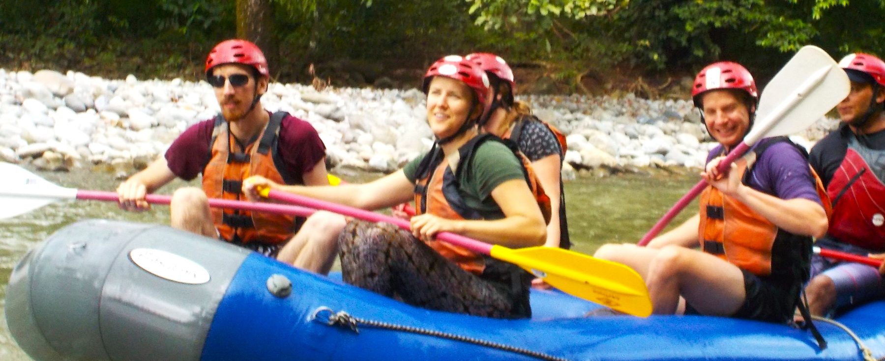 Rafting in Boquete, Panama